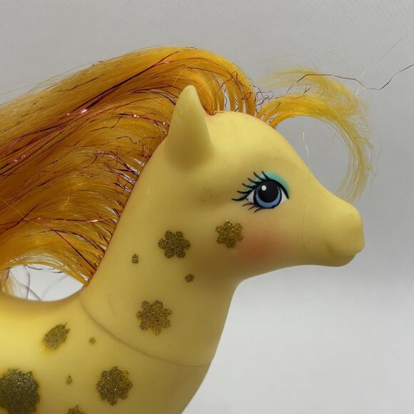 My Little Pony MLP G1 Glittery Sweetheart Sister Twinkler 1988 GSS TAF Hasbro - Picture 7 of 8
